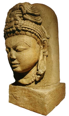 Ekamukha Lingam, pietra, VII secolo,